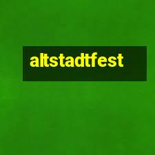 Altstadtfest ends on sunday already at 20 o'clock